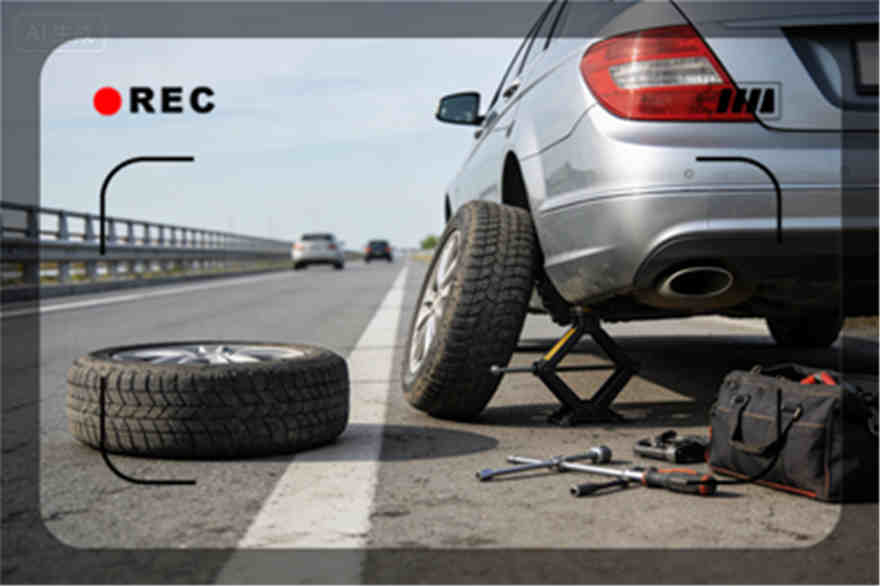 青山湖区高速公路爆胎-汽车换轮胎